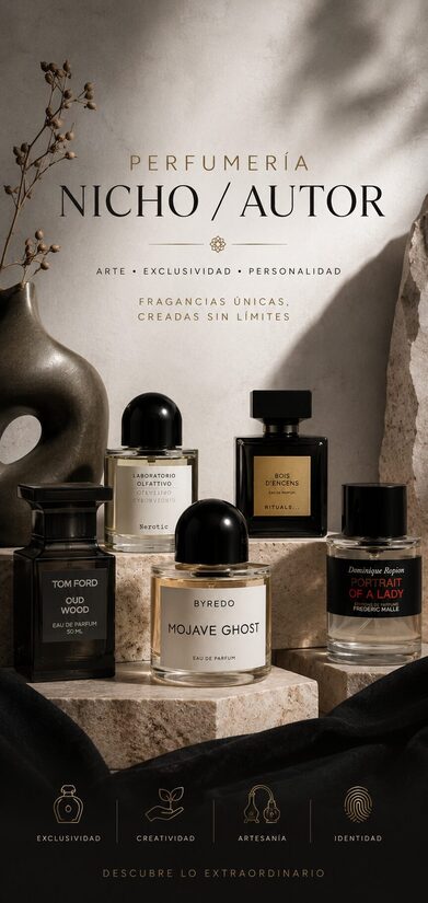 PERFUMES NICHO / AUTOR