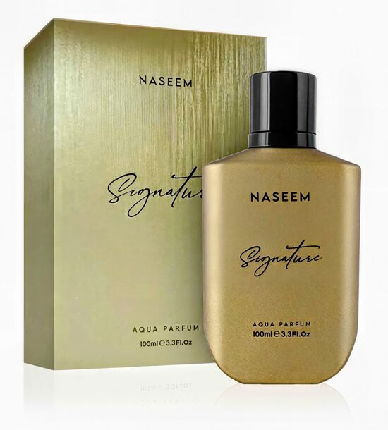 Perfume árabe sin alcohol SIGNATURE GOLD de Naseem.