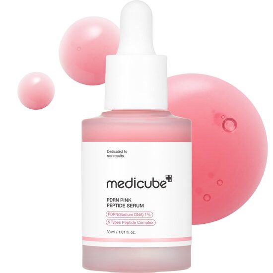 MEDICUBE - PDRN Pink peptide Serum.  Pink glow 30ml