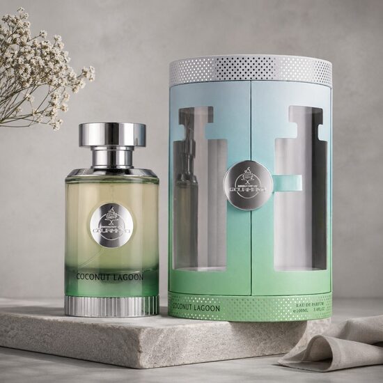 Coconut Lagoon - Paris Corner . Perfume árabe con notas cítricas, coco y vainilla