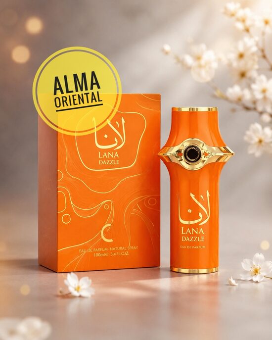 Lana DAZZLE - Perfume árabe Gourmand de naranja con vainilla 