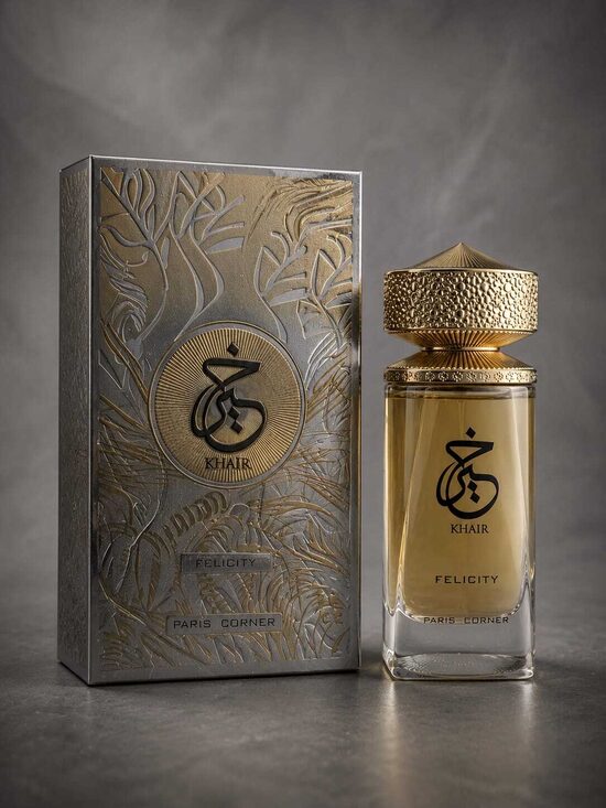 Khair Felicity - Paris Corner  Perfume arabe de vainilla con notas de champan y flores
